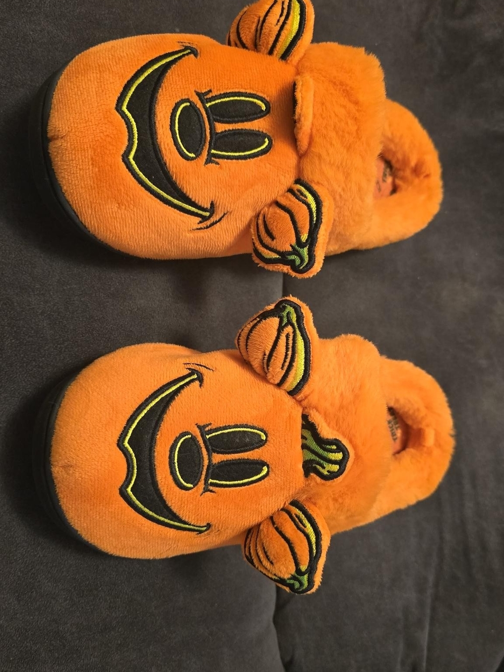 Mickey Halloween Slippers Women